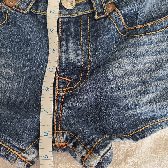 True Religion Jean Short Shorts Size 29 - Picture 6 of 8